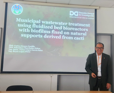 USAC destaca en ENVIRO 2025 con propuesta innovadora para el tratamiento de aguas residuales