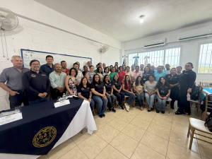 Participantes a la reunión regional en Zacapa