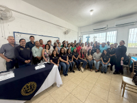 Participantes a la reunión regional en Zacapa